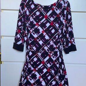 Liz Claiborne Patterned Dress
